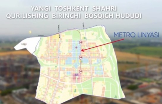 Yeni Taşkent'in İlk Metro Hattının 2026 Sonunda Tamamlanması Planlanıyor